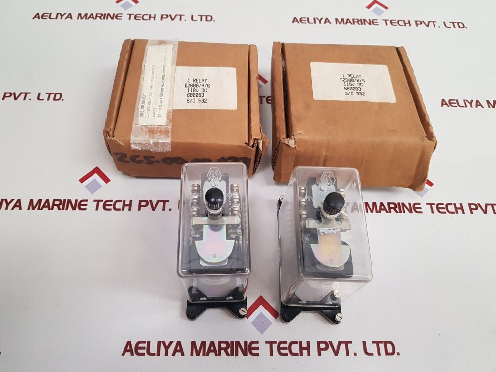 C & S Controls1 D 2600 Closing Relay D2600/B/6