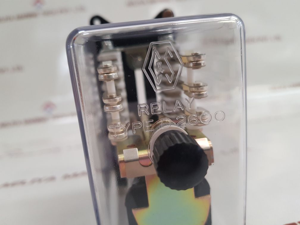 C&S D 2600 Relay D2600/26 130Vdc Ad3900