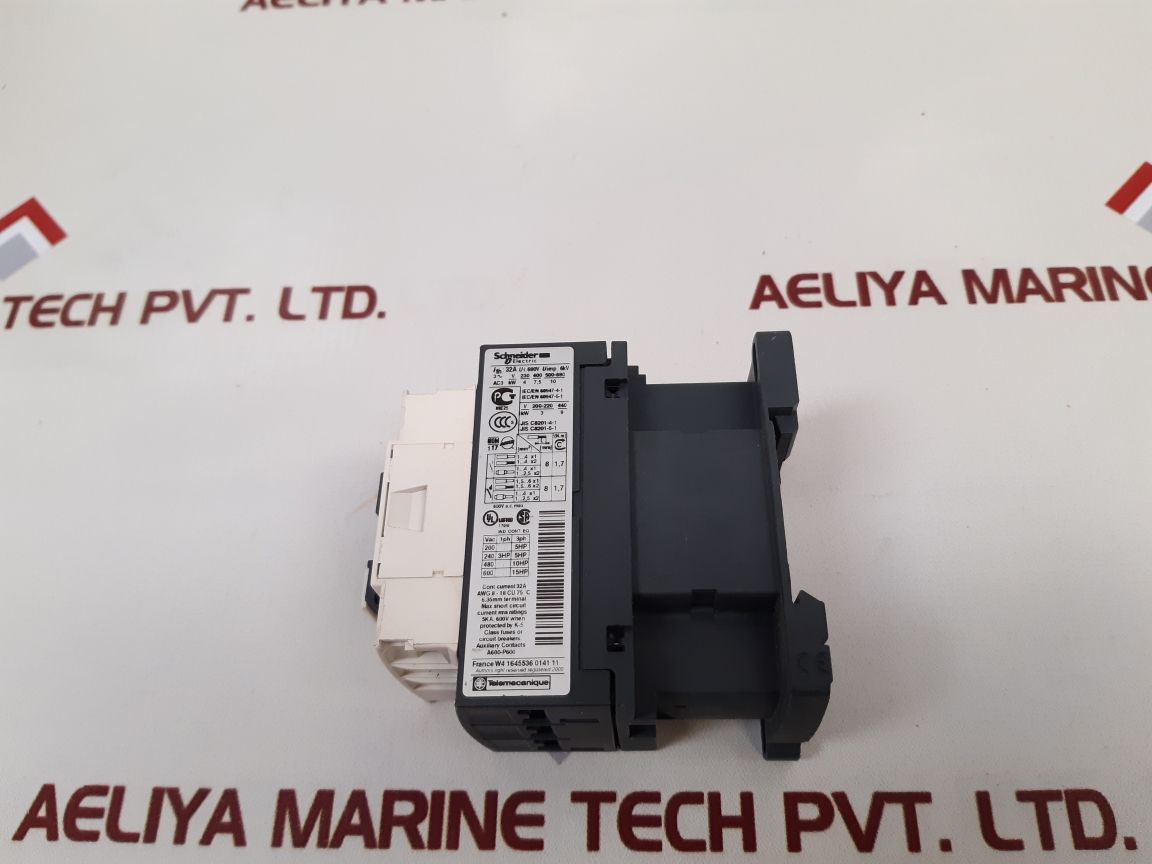 Schneider Electric/Telemecanique Lc1D18 Contactor 600V 32A 6.35Mm