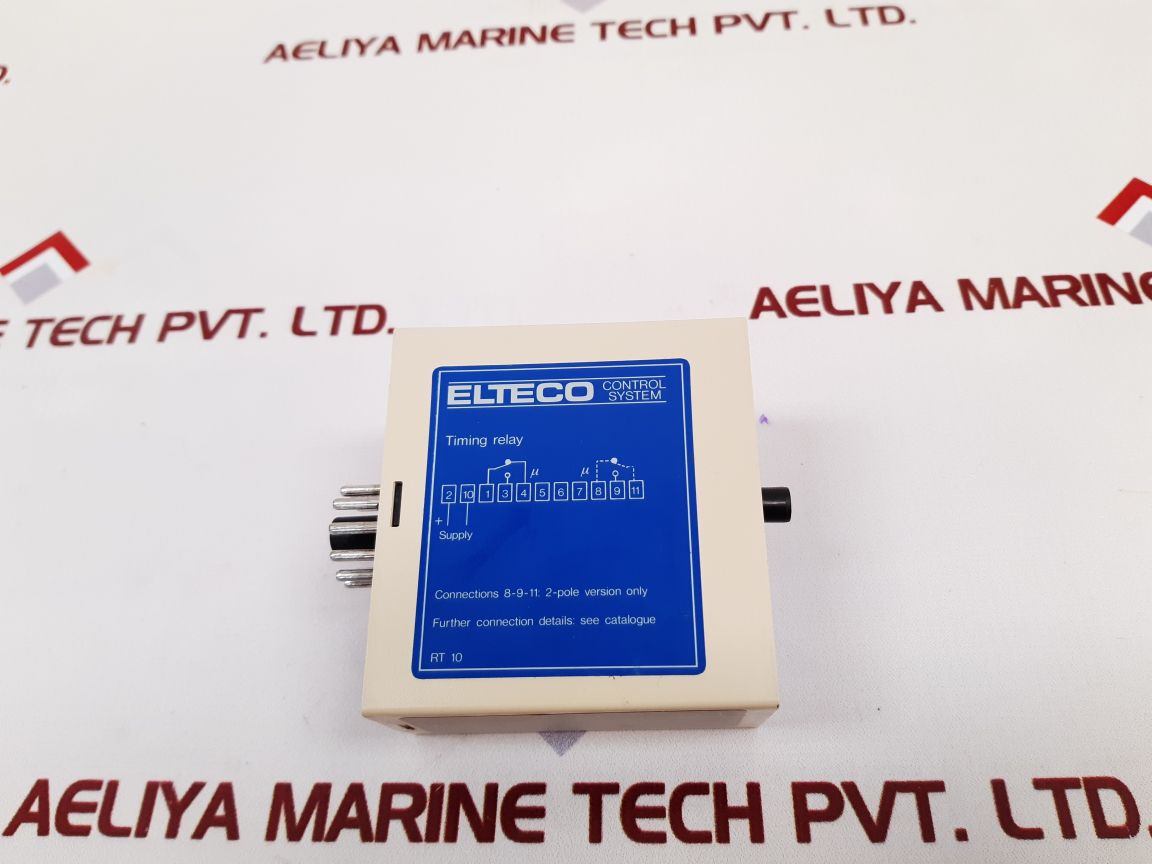 Elteco Rt10-4-1-230-10M Timing Relay 0.25-10 Min