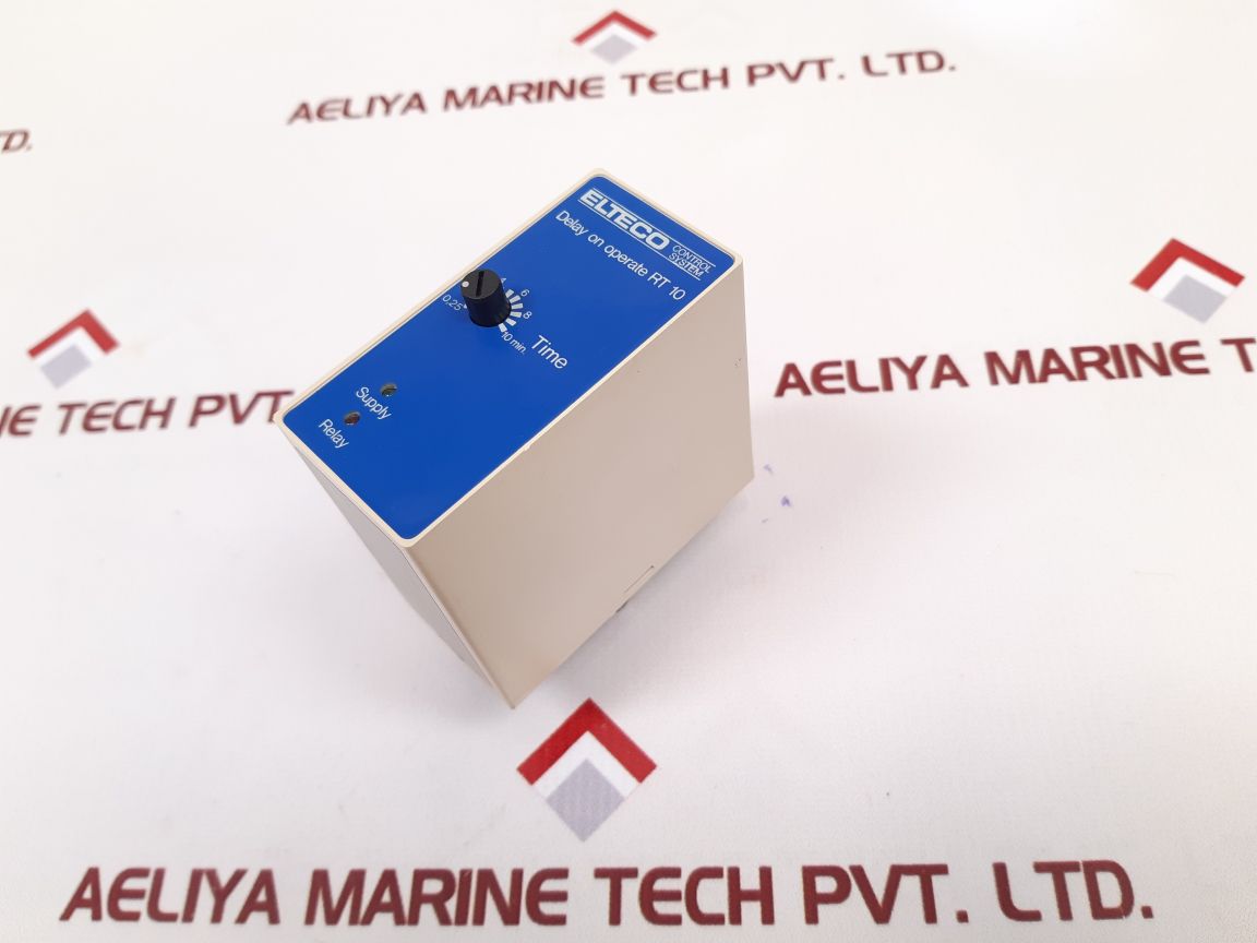Elteco Rt10-4-1-230-10M Timing Relay 0.25-10 Min