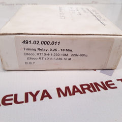 Elteco Rt10-4-1-230-10M Timing Relay 0.25-10 Min