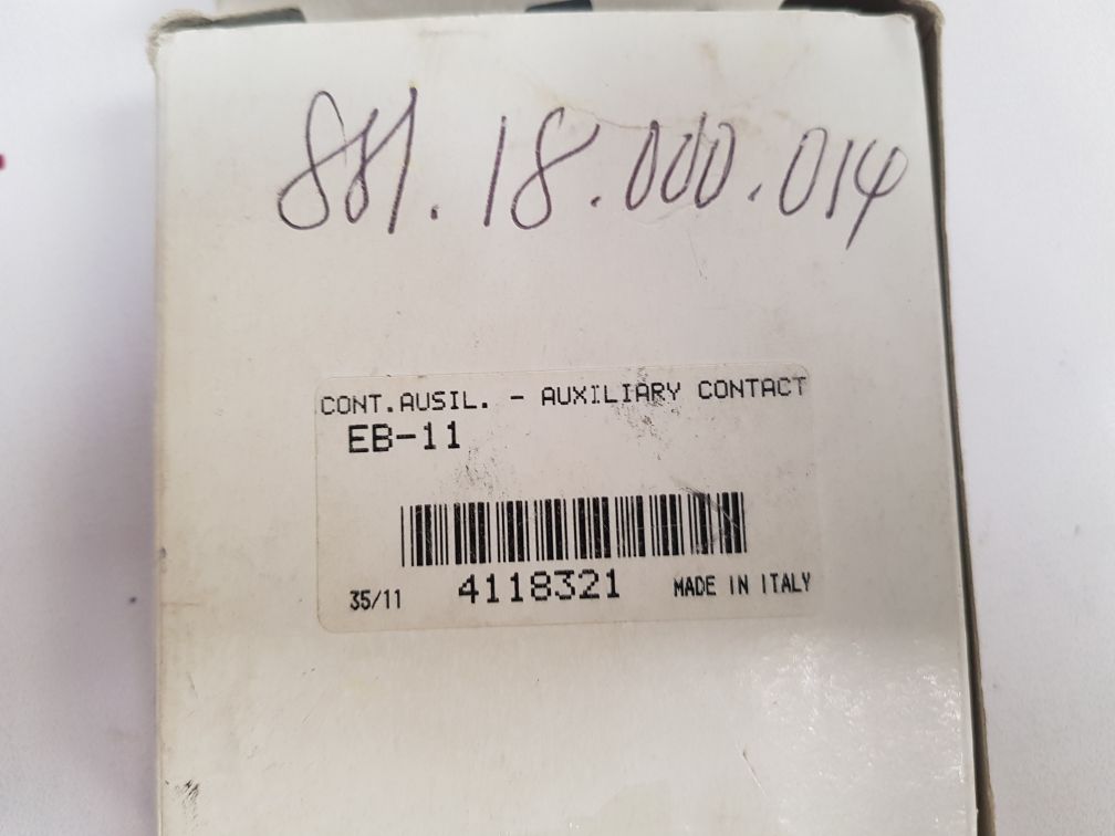 Eb-11 Cont. Ausil.- Auxiliary Contact