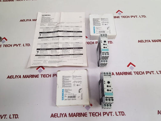 Siemens 3Rp1505-1Bw30 24–240Vac/Dc Time Relay 0.05S–100H