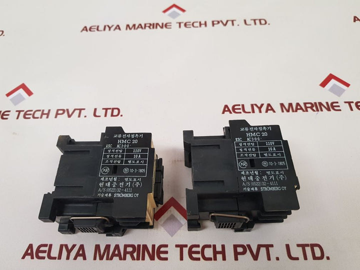 Hyundai Hmc20 W10 Magnetic Contactor 200V 50Hz