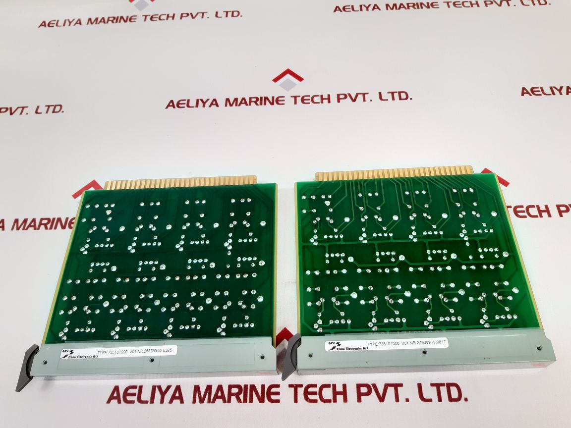 Gpv Elbau Electronics 735101000 V01 Pcb Card