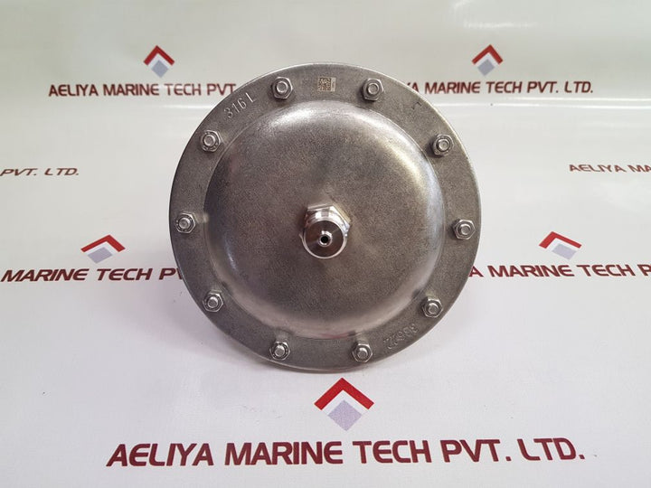 Wika En 837-3 Pressure Gauge 0 To 100 Mbar