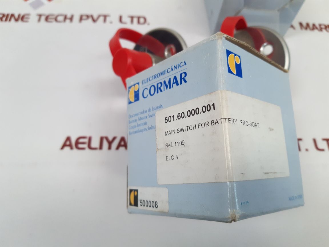 Set of 2x Electromecanica cormar 500008 battery master switch