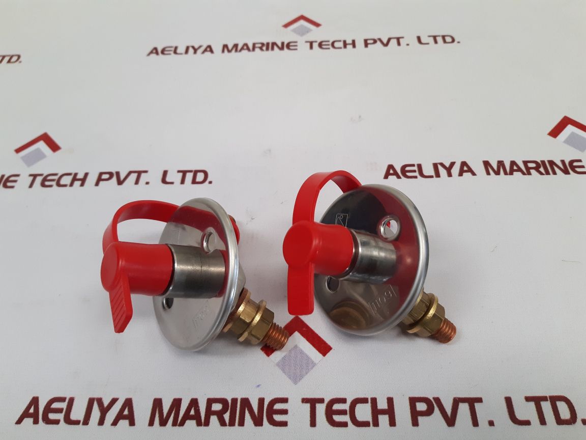 Set of 2x Electromecanica cormar 500008 battery master switch