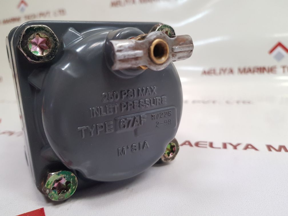 Fisher Controls 67Af R/226 Pressure Regulator