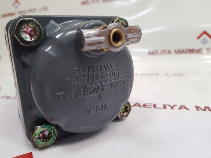 Fisher Controls 67Af R/226 Pressure Regulator