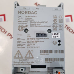 Nordac sk540e-151-340-a inverter drive