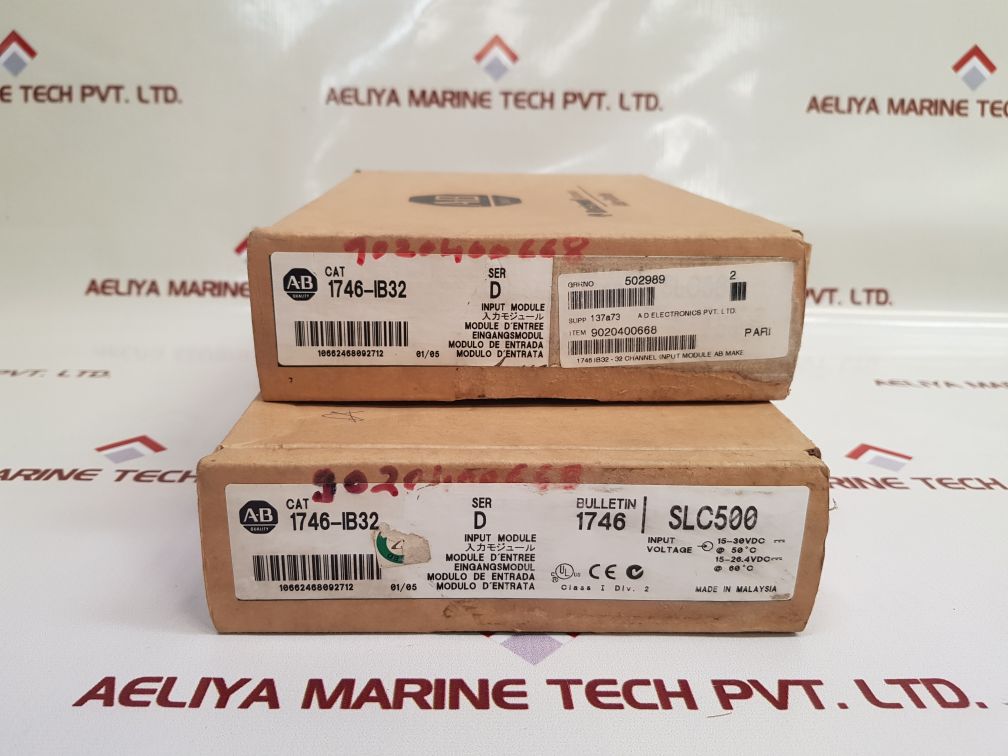 Allen-bradley 1746-ib32 Ser.D Input Module