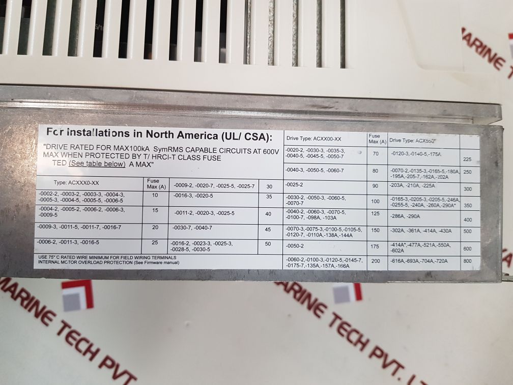 Abb Acs800-04-0006-5+J400+ K454+L502+L509+P901+Q950