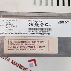 Abb Acs800-04-0006-5+J400+ K454+L502+L509+P901+Q950