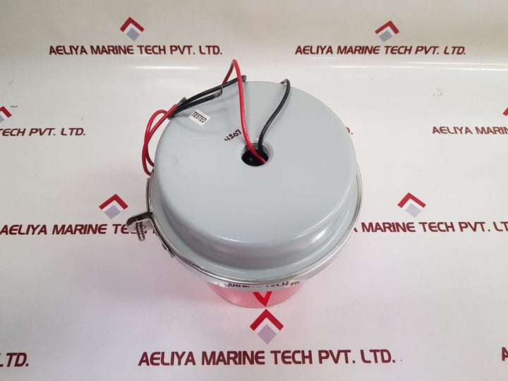 Edwards 53R-g1 Adapabeacon Rotating Light Red 24Vdc 1.0 Amp 6T-88