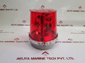 Edwards 53R-g1 Adapabeacon Rotating Light Red 24Vdc 1.0 Amp 6T-88