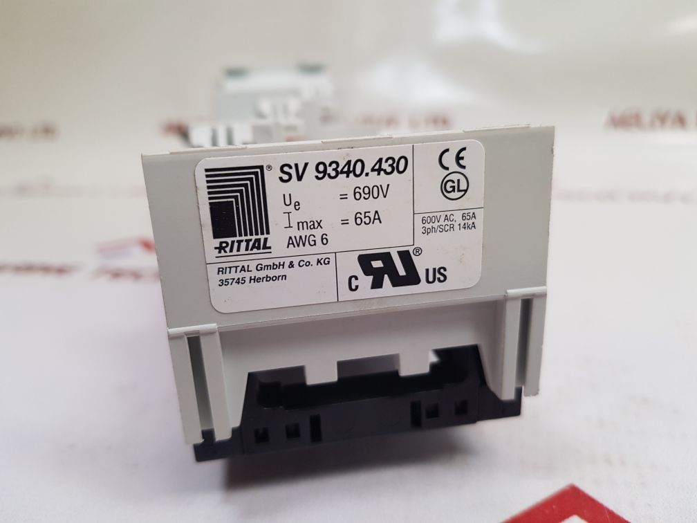 Rittal SV 9340.430 Busbar Adapter System 690V 65A