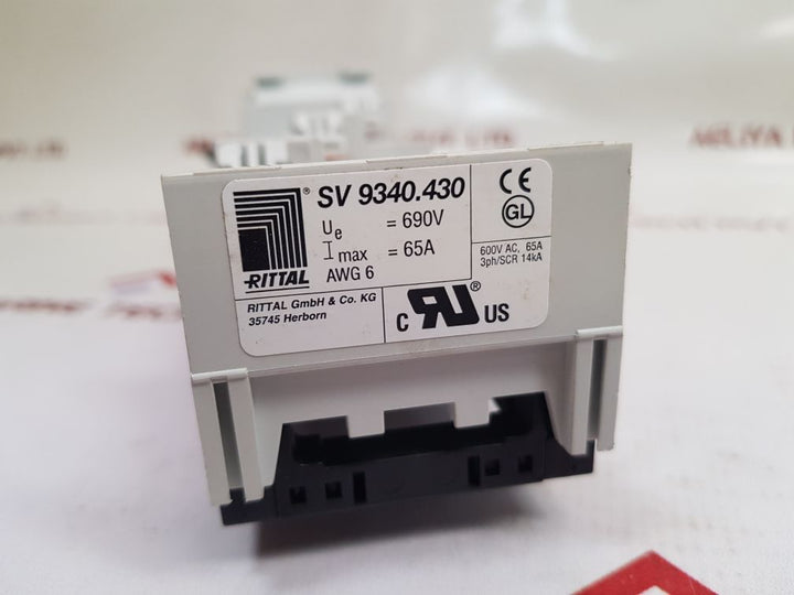 Rittal SV 9340.430 Busbar Adapter System 690V 65A