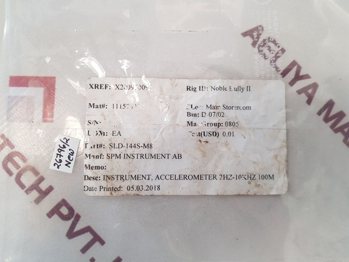 Spm sld-144s vibration transducer