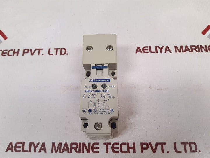 Telemecanique Xs8-c40Nc449 Inductive Proximity Switch