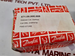 Danfoss 018Z6193 Solenoid Valve 220V 50/60Hz 10W