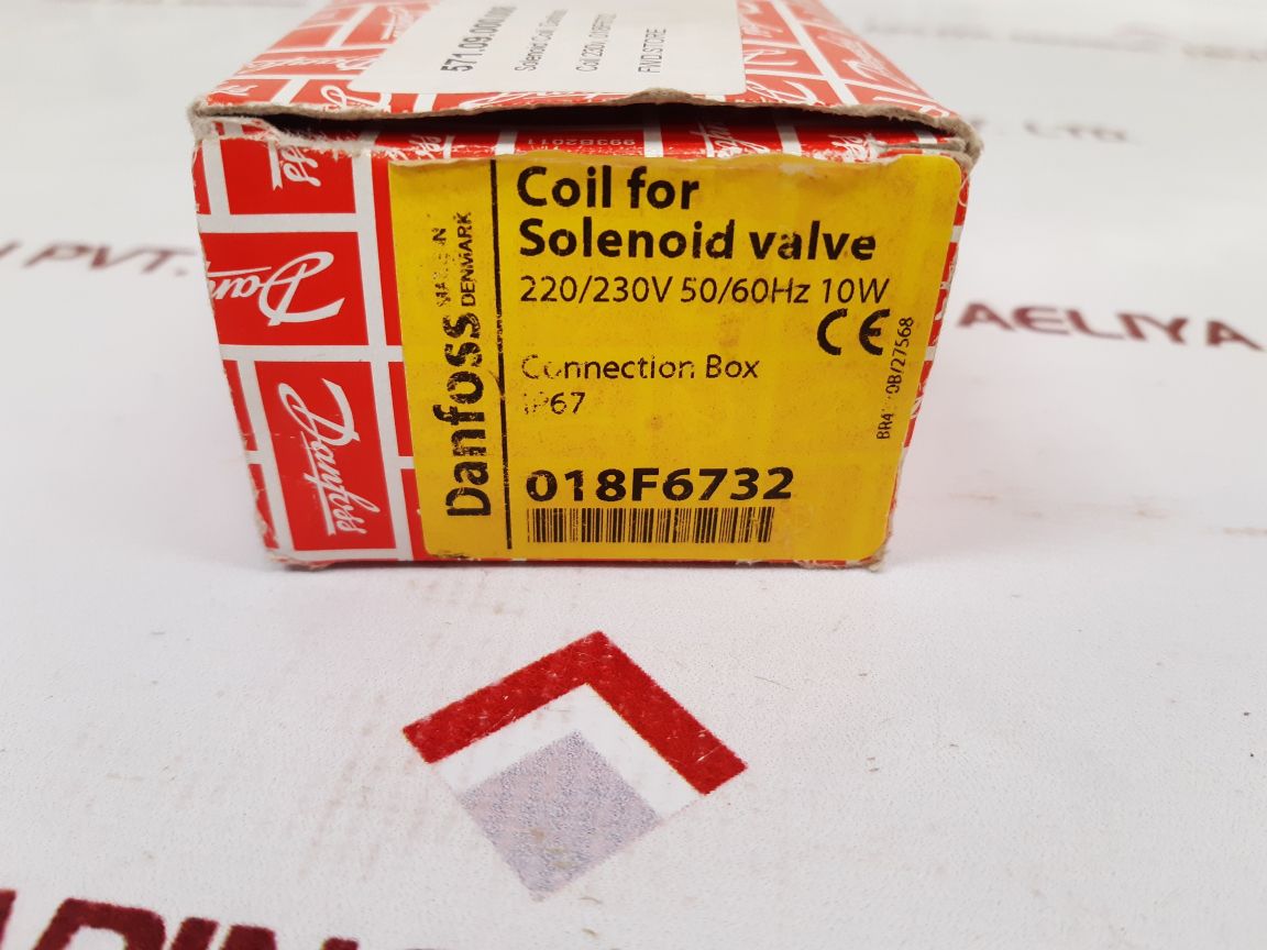 Danfoss 018Z6193 Solenoid Valve 220V 50/60Hz 10W