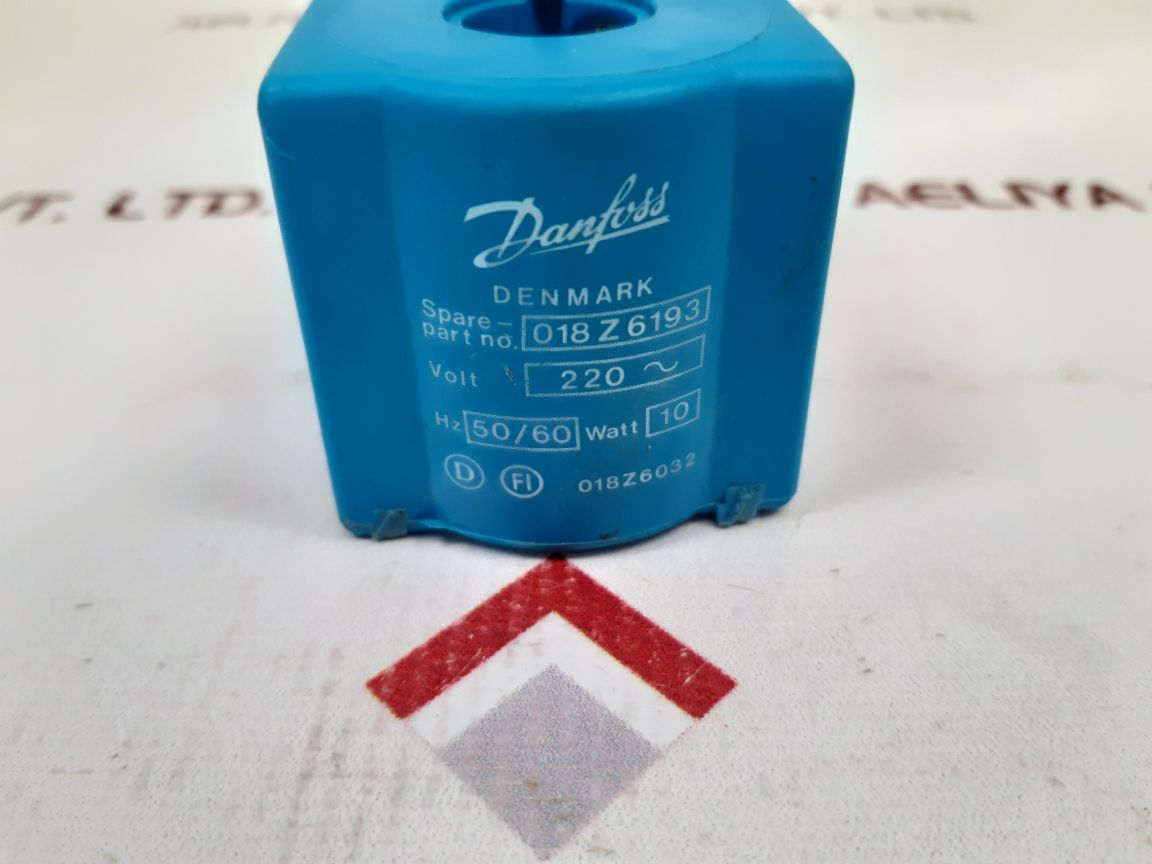 Danfoss 018Z6193 Solenoid Valve 220V 50/60Hz 10W