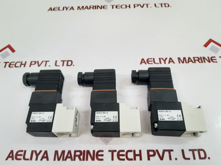 Smc v0307e-bd1-q solenoid valve ac24v
