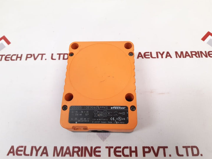 Ifm Electronic Id5005 Ide3060-fpkg Inductive Sensor