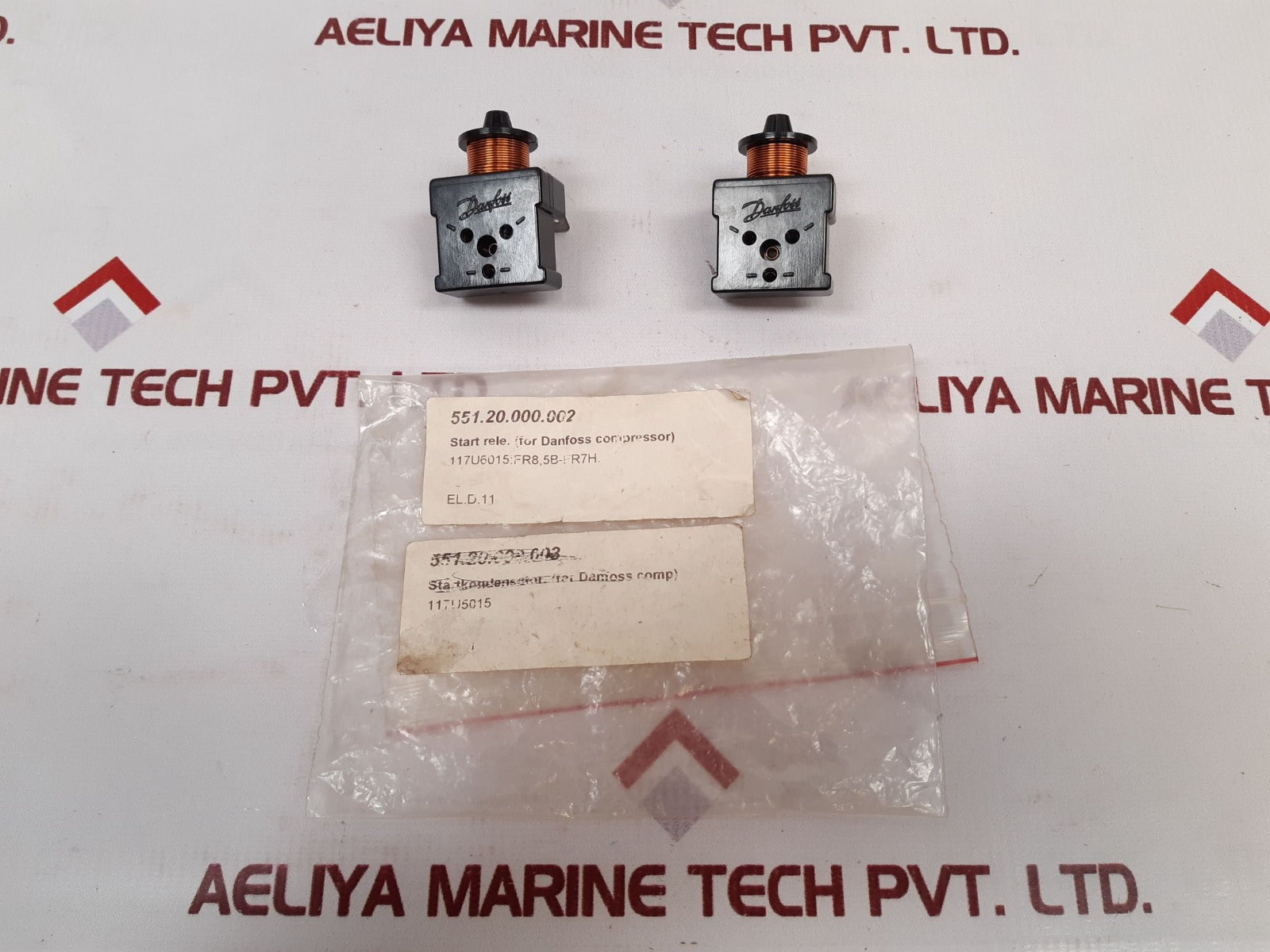 Danfoss 117U6015 Coil Start Relay