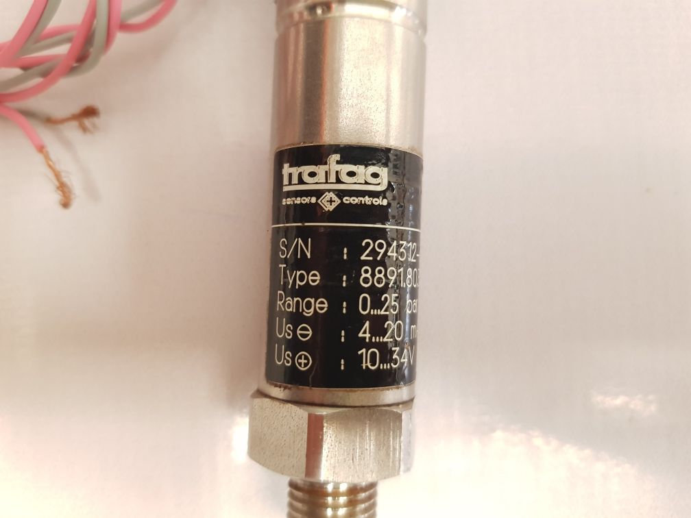 Trafag 8891.80.3318 Pressure Transmitter Ectr25.0A - Aeliya Marine Tech