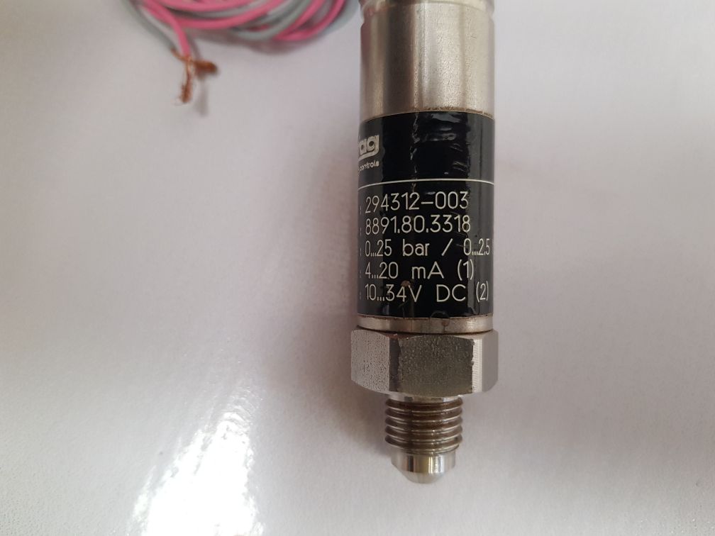 Trafag 8891.80.3318 Pressure Transmitter Ectr25.0A - Aeliya Marine Tech