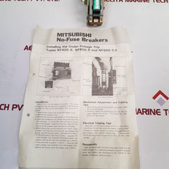 Ckd Controls Ln301N823-4 No-fuse Breaker - Aeliya Marine Tech
