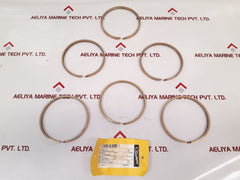 Set of 6X Wartsila 9rta84c-u/22165 piston ring h=8
