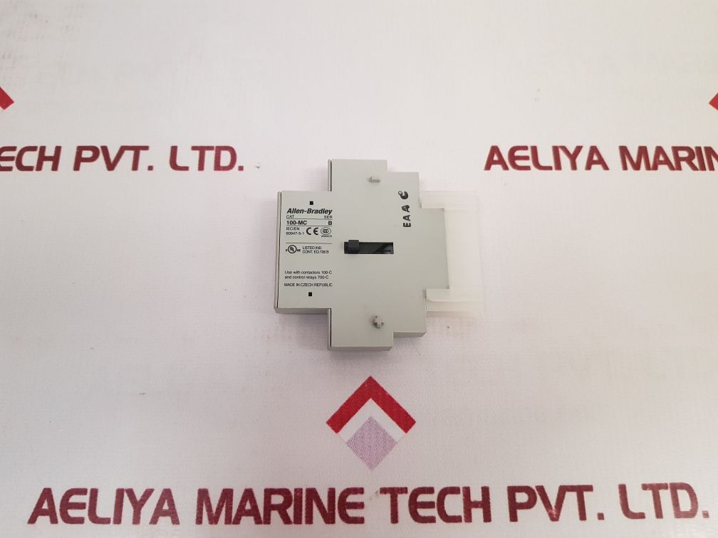 Allen-bradley 100-mc Auxiliary Contact Ser:B - Aeliya Marine Tech