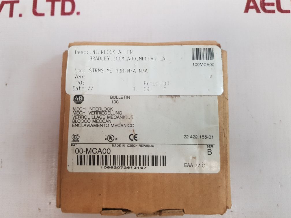 Allen-bradley 100-mc Auxiliary Contact Ser:B - Aeliya Marine Tech