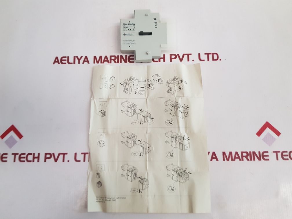 Allen-bradley 100-mc Auxiliary Contact Ser:B - Aeliya Marine Tech