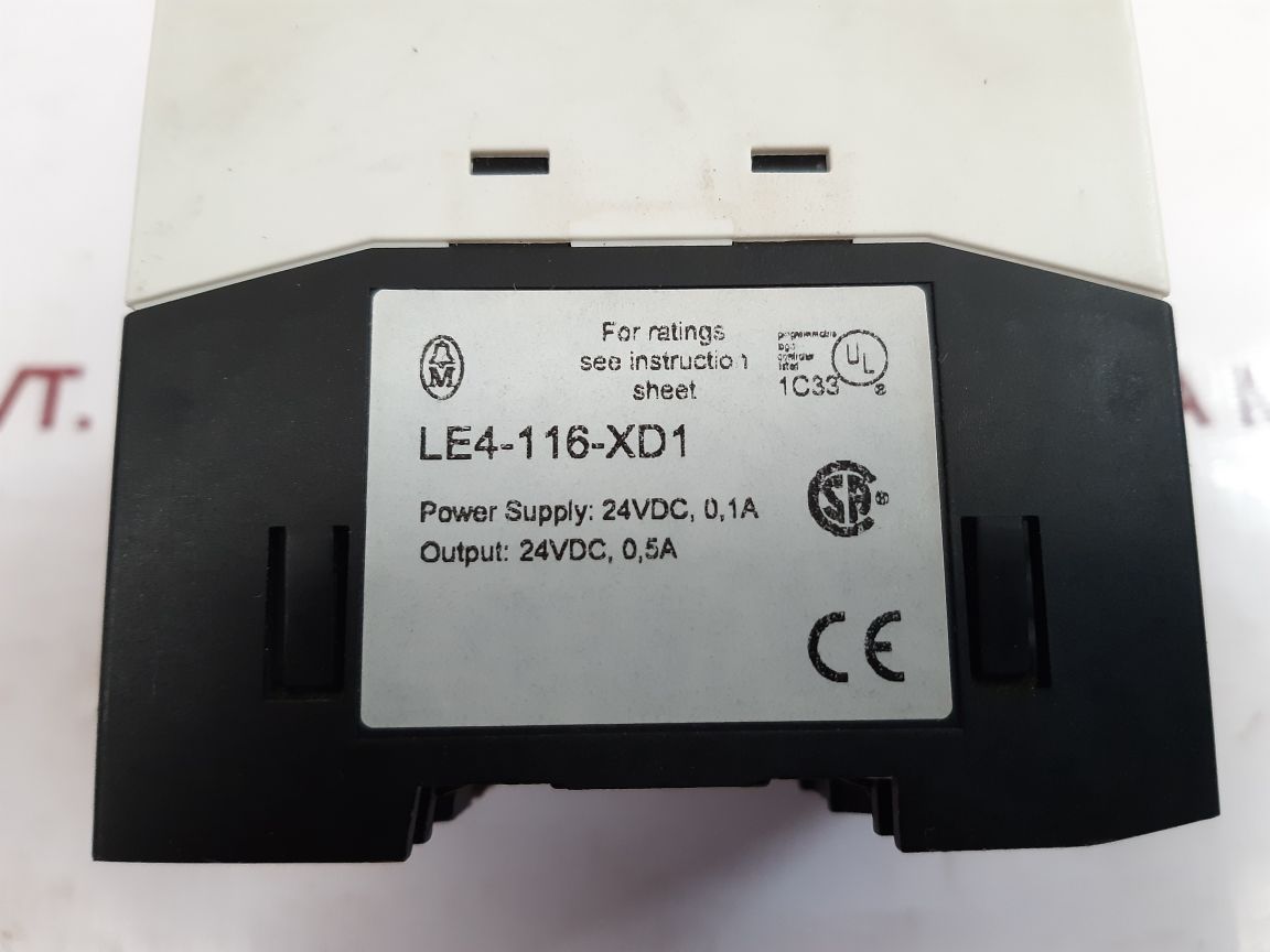 Moeller Le4-116-xd1 Digital Output Module 24Vdc, 0.5A Le4-116-xd105