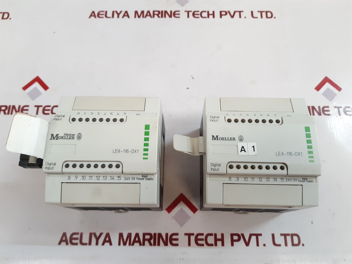 Klockner Moeller Le4-116-dx1 Digital Input Module Le4-116-dx106 24vdc, 0.1a