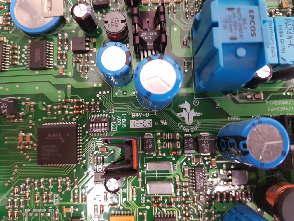 Siemens E3X101 546674 Fire Safety Board 498489B - Aeliya Marine Tech