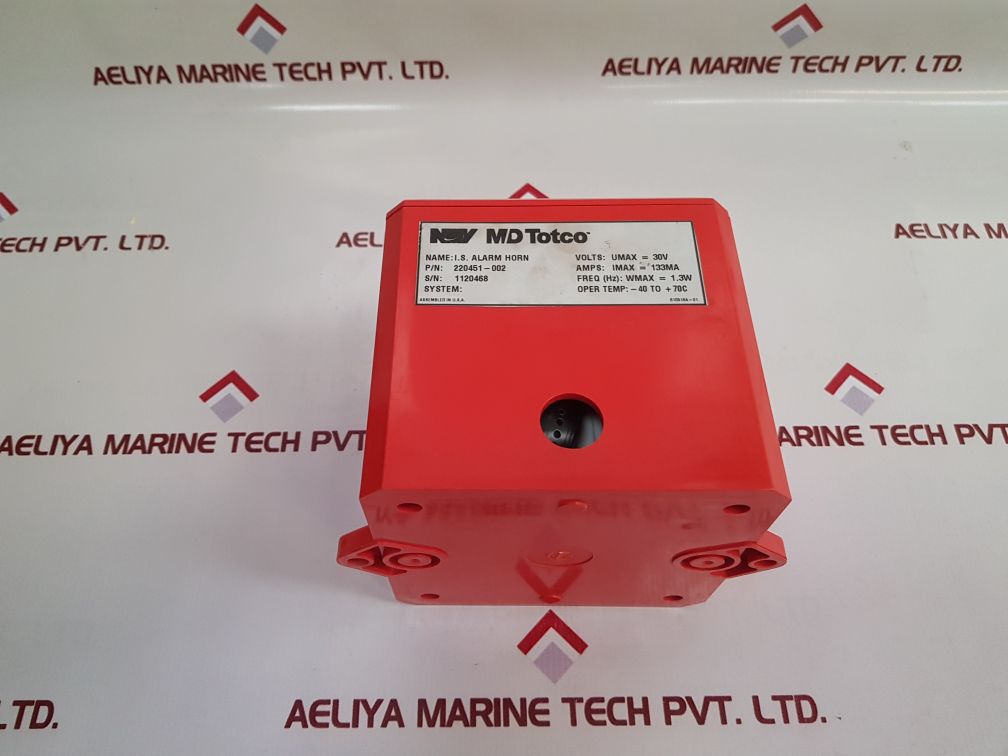 Nov Md Totco 220451-002 Sounder Y05/Is/C/T4 - Aeliya Marine Tech