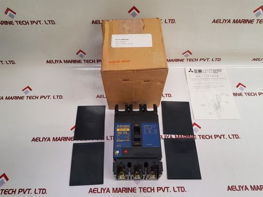 Mitsubishi Nf250-ss Circuit Breaker 150-175 Amp
