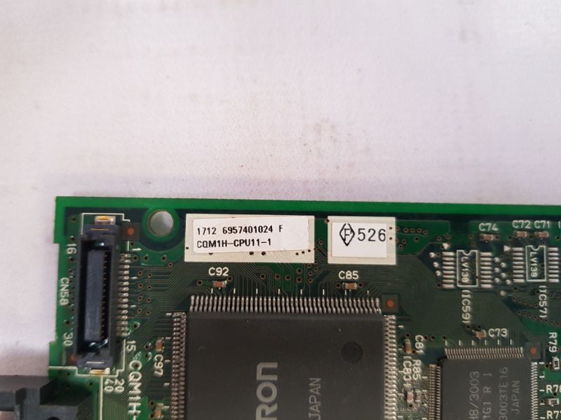 Omron cqm1h-cpu11-1 pcb card - Aeliya Marine Tech