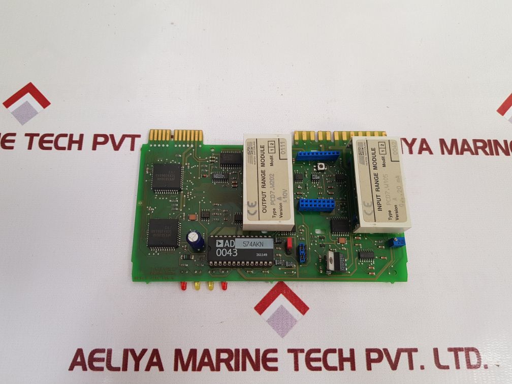 Saia Pcd7.W202 Input Range Module Pcd4 W100 - Aeliya Marine Tech
