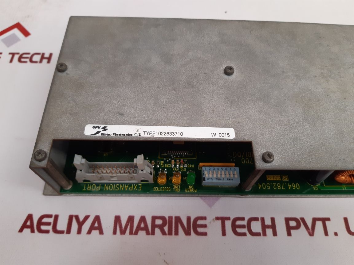 Gpv elbau 022633710 stalectronic 700 expansion card 8di/do - Aeliya Marine Tech