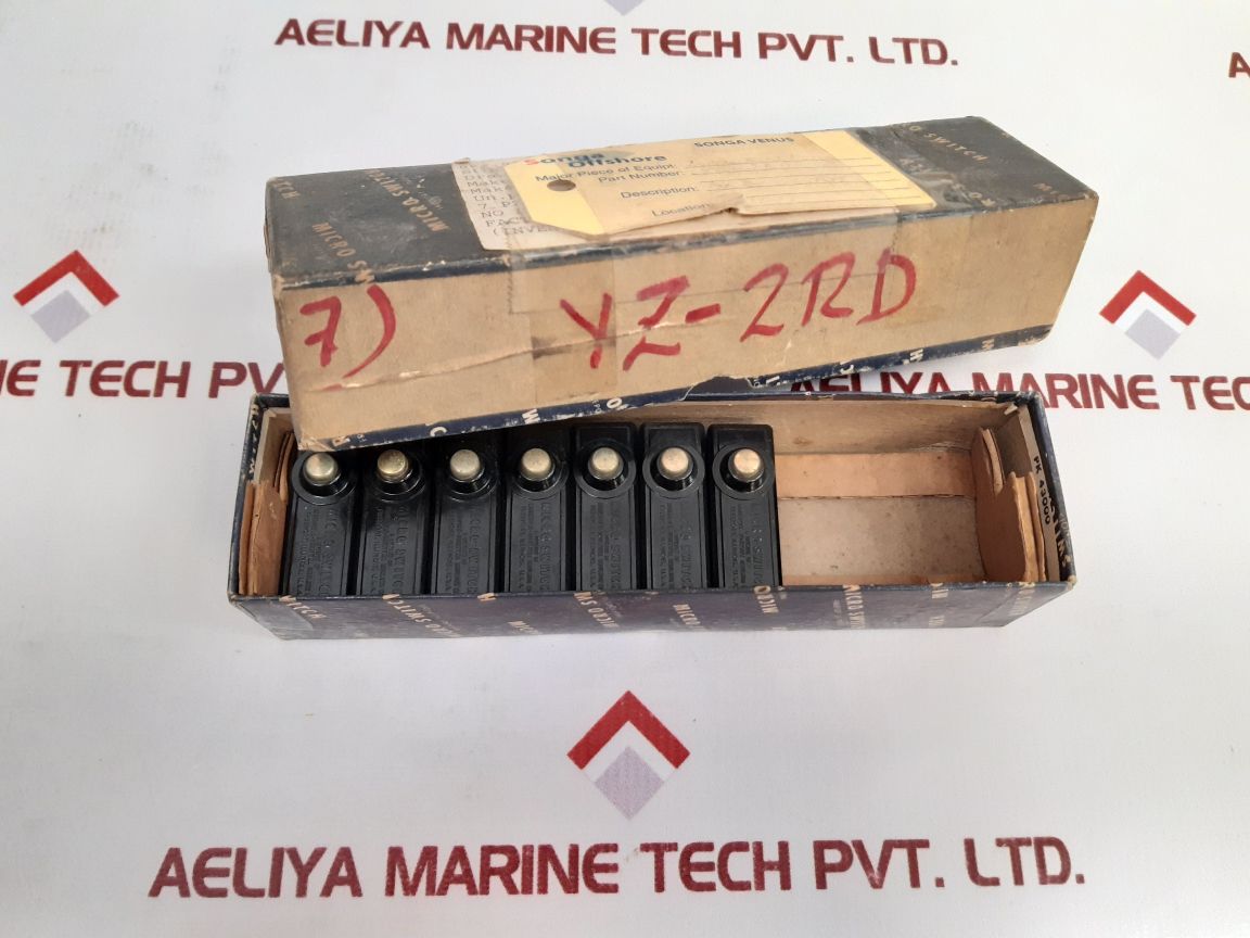 Lot of 7X Micro Switch Yz-2rd Limit Switch 15a 460vac