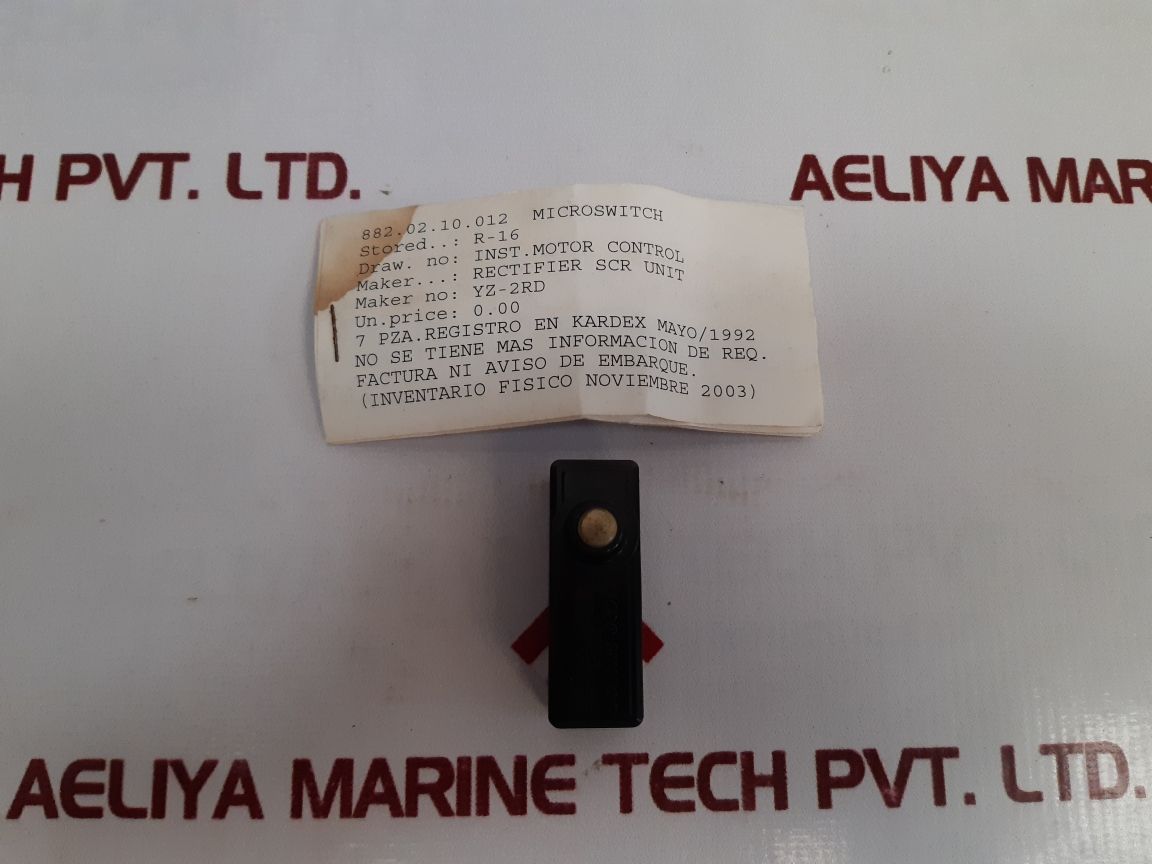 Set Of 7X Micro Switch Yz-2Rd Limit Switch - Aeliya Marine Tech
