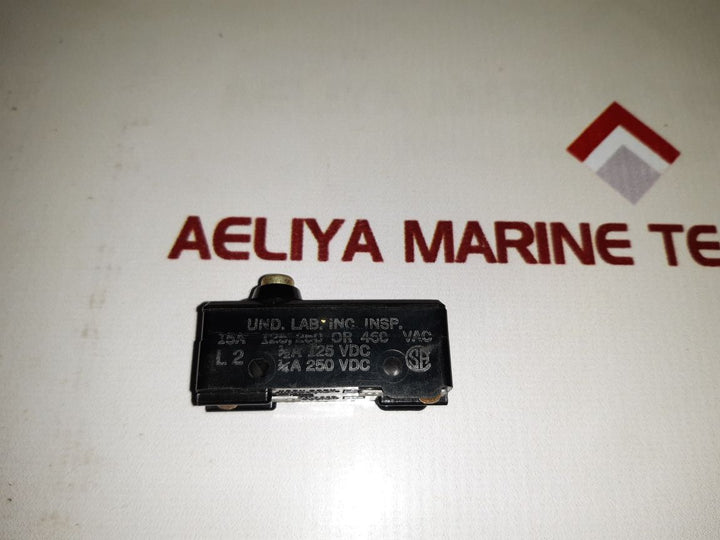 Lot of 7X Micro Switch Yz-2rd Limit Switch 15a 460vac