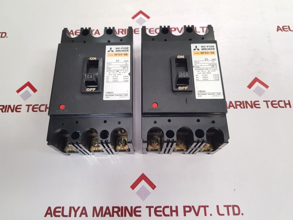 Mitsubishi Nf50-sb Circuit Breaker 30Amp